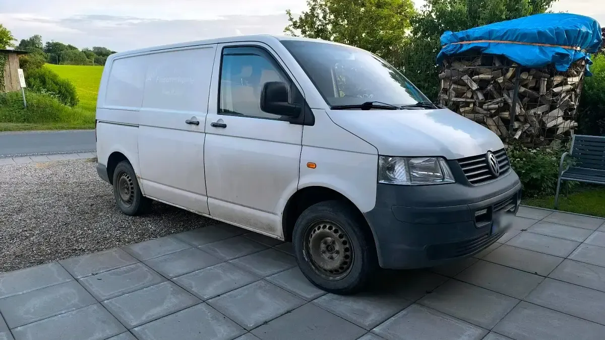 Gebraucht VW T5 86 PS (63 kW) 2004 Weiß Van