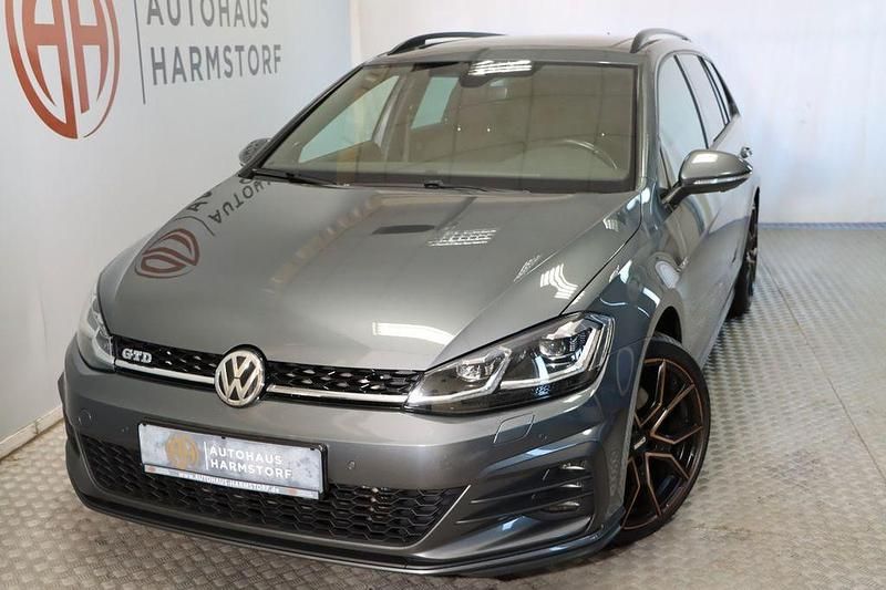 Grau Gebraucht 2018 VW Golf VII GTD Kombi | 18.790 € (Fairer Preis) - Bild 1/4