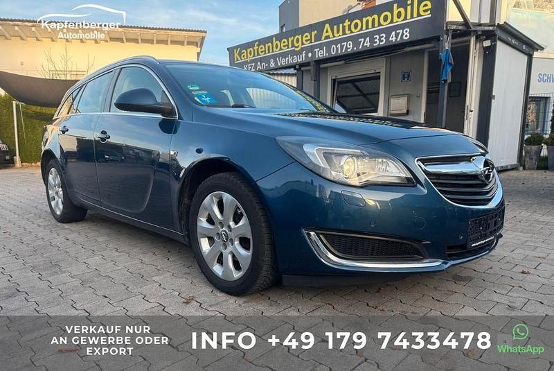 Blau Gebraucht 2015 Opel Insignia Innovation Limousine | 6.990 € (Superpreis) - Bild 1/4
