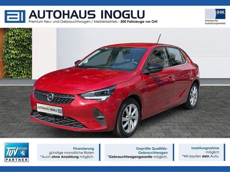 Rot Gebraucht 2023 Opel Corsa Elegance Kleinwagen | 14.880 € (Superpreis) - Bild 1/4