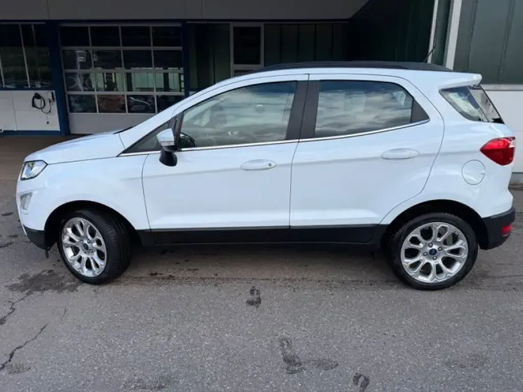 Gebraucht Ford Ecosport Titanium 125 PS (91 kW) 2022 Weiß SUV