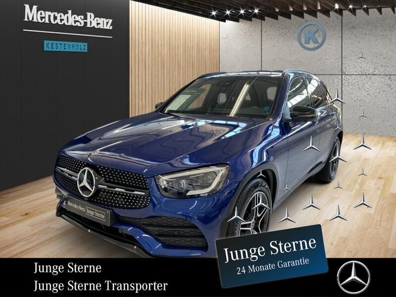 Brillantblau metallic Gebraucht 2020 Mercedes GLC400d AMG SUV | 44.988 € (Fairer Preis) - Bild 1/4