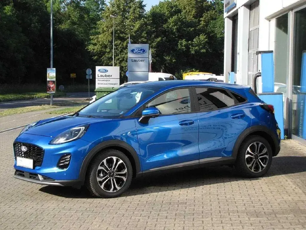 Gebraucht Ford Puma Titanium 125 PS (91 kW) 2025 Dynamicblau metallic (metallic) SUV