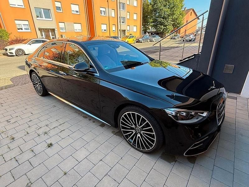 Schwarz Gebraucht 2021 Mercedes S500 Limousine | 88.000 € (Teuer) - Bild 1/4