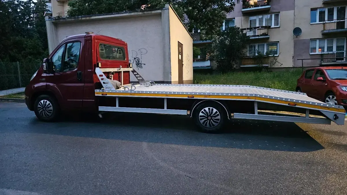 Usata Fiat Ducato 120 CV (88 kW) 2011 Rosso Furgone