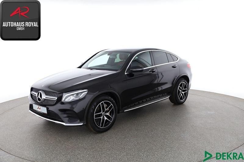 Schwarz Gebraucht 2018 Mercedes GLC250 AMG Coupé | 34.740 € (Guter Preis) - Bild 1/4
