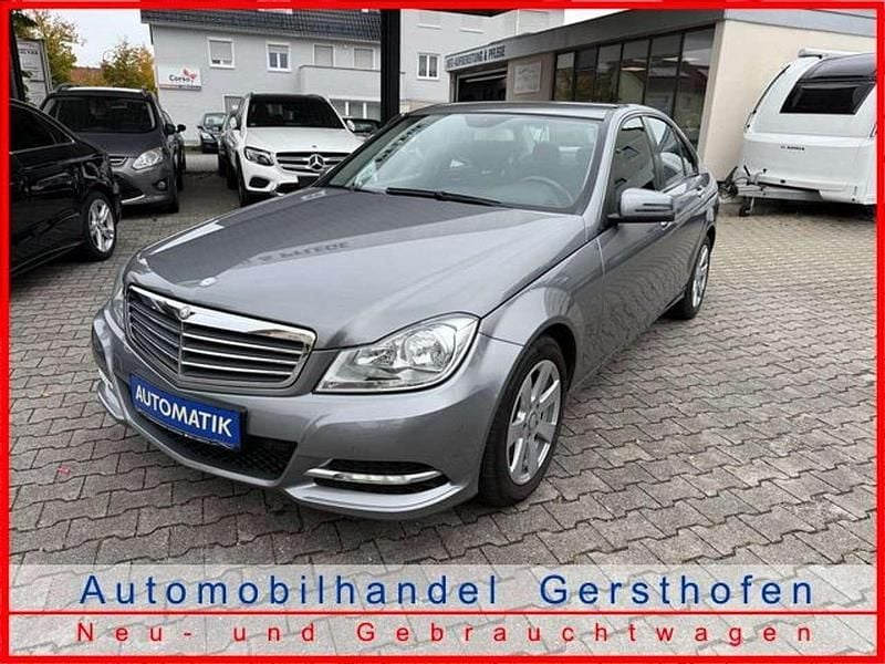 792 palladiumsilber met. Gebraucht 2013 Mercedes C200 Limousine | 11.980 € (Fairer Preis) - Bild 1/4
