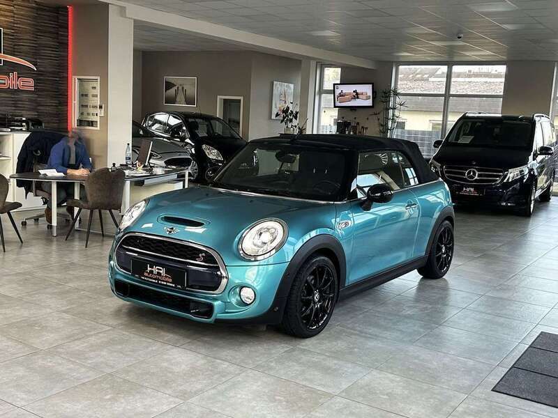 Caribbean aqua metallic Gebraucht 2016 Mini Cooper S Cabriolet Cabrio | 16.999 € (Guter Preis) - Bild 1/4