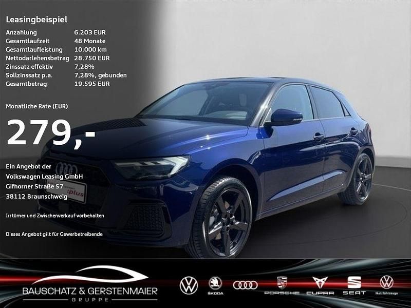 Blau Gebraucht 2024 Audi A1 Sportback Advanced Plus Kleinwagen | 27.690 € (Etwas zu teuer) - Bild 1/4