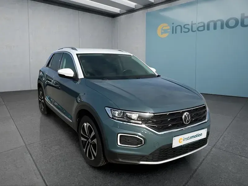 Gebraucht VW T-Roc 150 PS (110 kW) 2019 Blau SUV