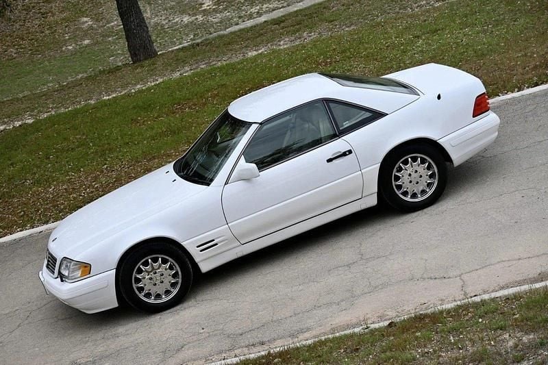 Weiß Gebraucht 1996 Mercedes SL500 Cabrio | 25.500 € - Bild 1/4