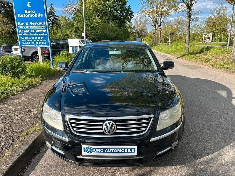 Second-hand VW Phaeton 239 CP (175 kW) 2008 Albastru Berlinǎ