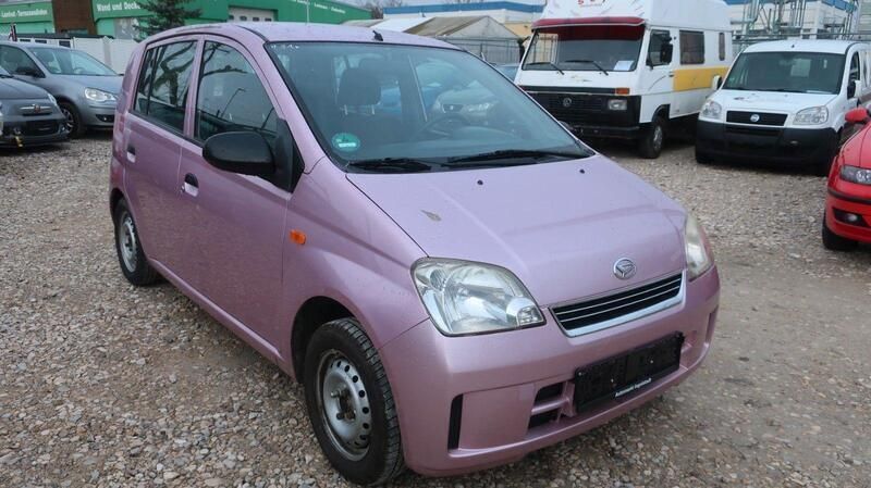 Rot Gebraucht 2004 Daihatsu Cuore Kleinwagen | 290 € (Superpreis) - Bild 1/4
