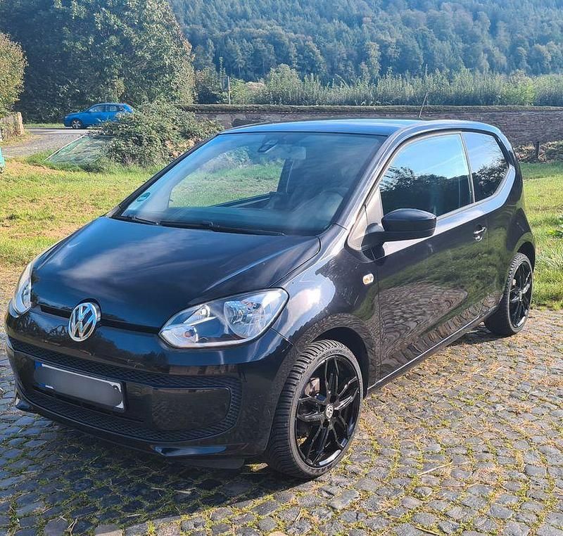 Gebraucht VW up! 68 PS (50 kW) 2014 Schwarz Kleinwagen