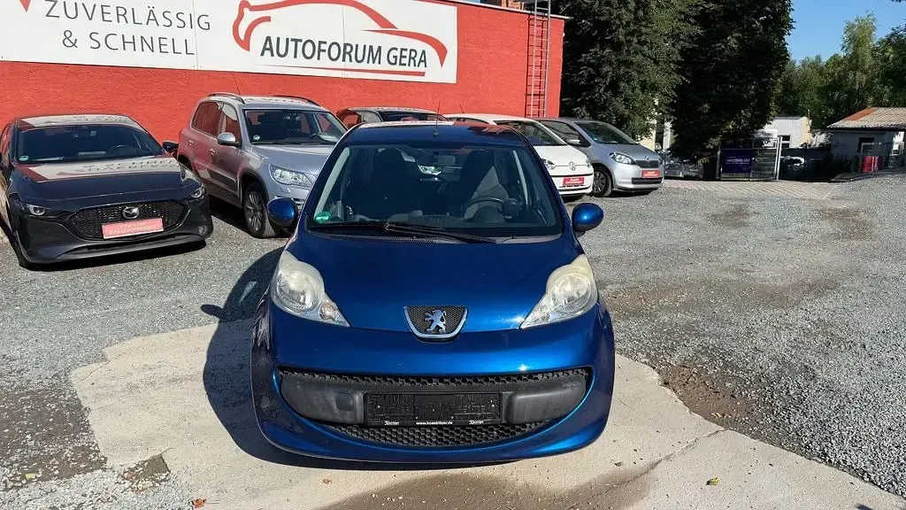 Gebraucht Peugeot 107 68 PS (50 kW) 2008 Blau Kleinwagen