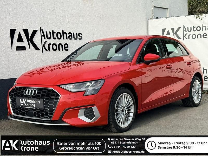 Rot Gebraucht 2023 Audi A3 Advanced Plus Limousine | 20.790 € (Superpreis) - Bild 1/4