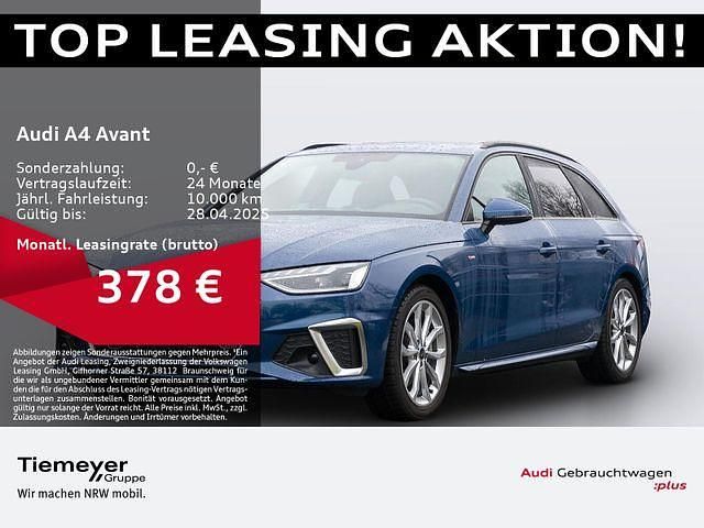 Blau Gebraucht 2024 Audi A4 S-Line Kombi | 42.320 € (Teuer) - Bild 1/1