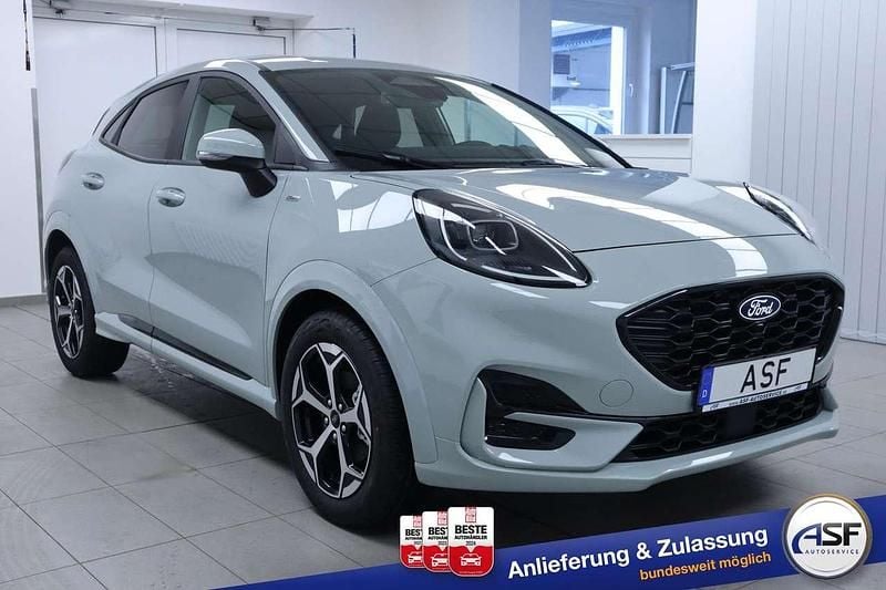 Cactus gray Neu 2025 Ford Puma Gen-E ST-Line SUV | 24.470 € (Guter Preis) - Bild 1/4