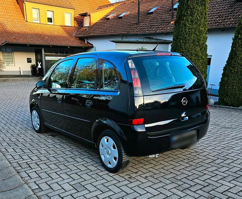 Gebraucht Opel Meriva 105 PS (77 kW) 2008 Schwarz Van / Kleinbus