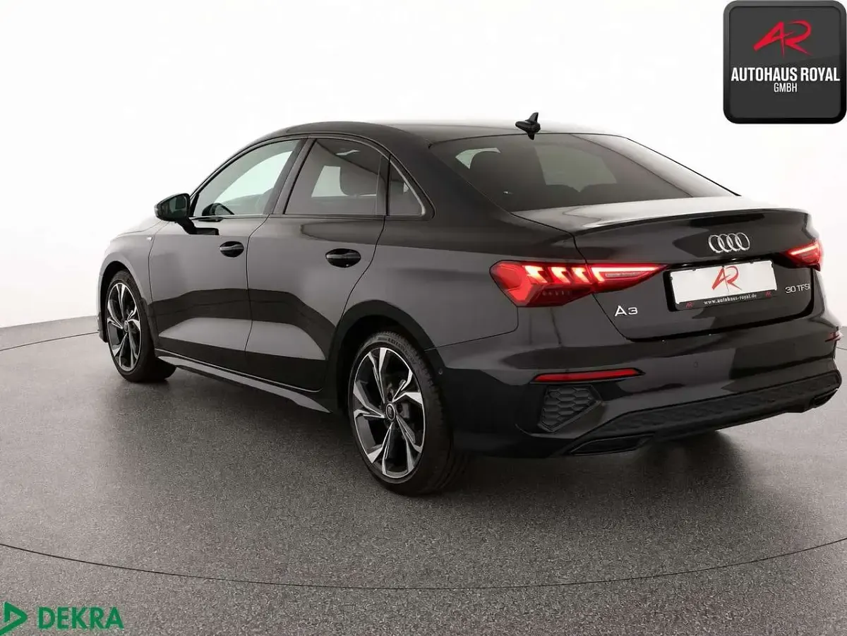 Gebraucht Audi A3 S-Line 110 PS (80 kW) 2020 Schwarz Limousine