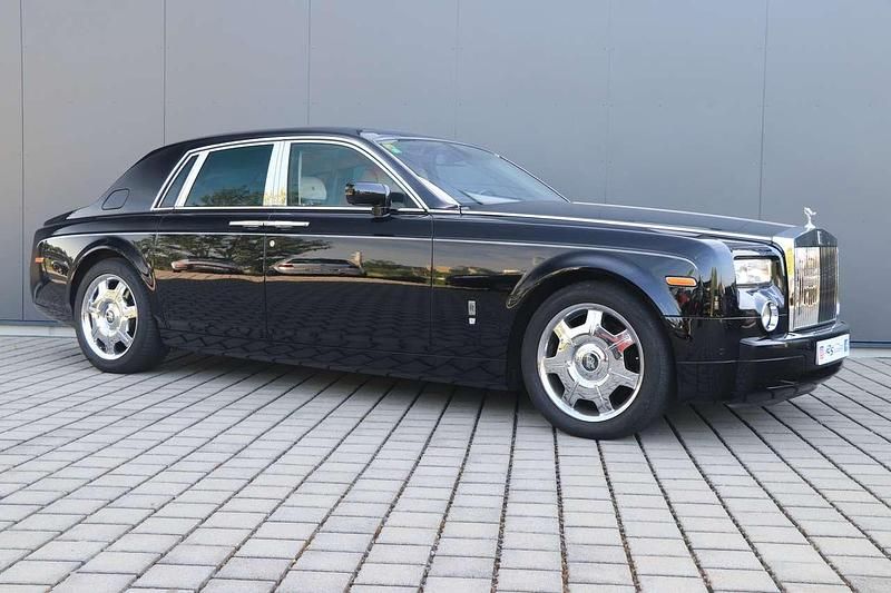 Black diamond metallic Gebraucht 2008 Rolls Royce Phantom Limousine | 189.900 € - Bild 1/4