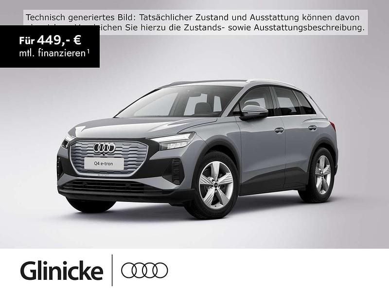 Kieselgrau Gebraucht 2023 Audi Q4 e-tron SUV | 33.880 € (Superpreis) - Bild 1/2