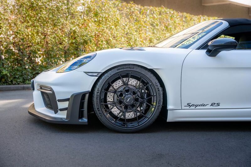 Neu Porsche Boxster Spyder 500 PS (367 kW) 2025 Weiß Cabrio