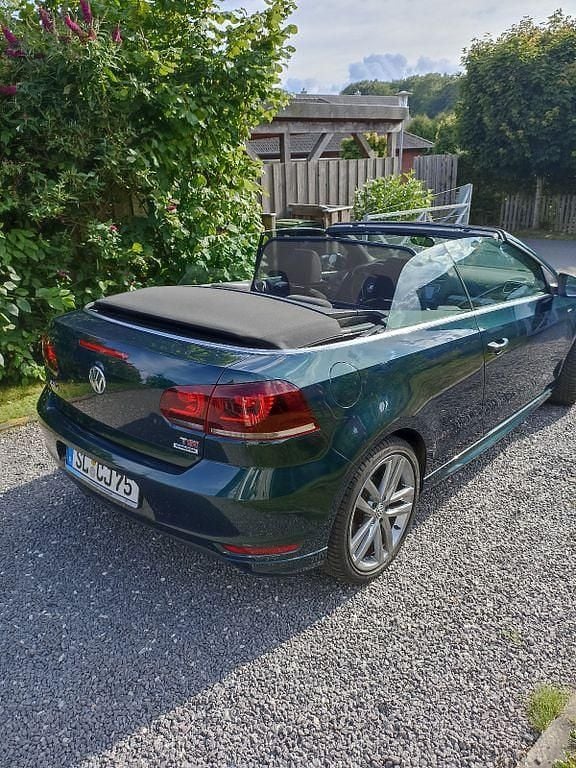 Gebraucht VW Golf Cabriolet LOUNGE 150 PS (110 kW) 2016 Grün Cabrio