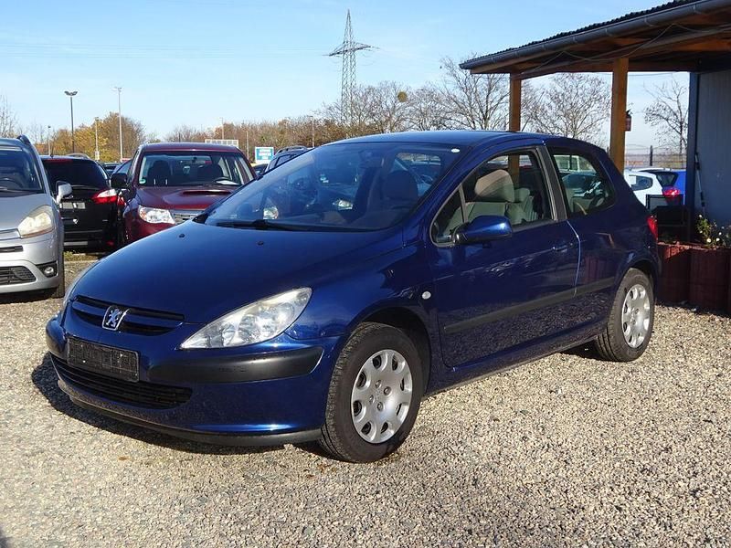 Blau Gebraucht 2002 Peugeot 307 Limousine | 550 € (Superpreis) - Bild 1/4