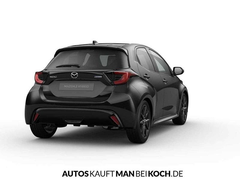 Neu Mazda 2 Homura-Line 116 PS (85 kW) 2025 Schwarz Limousine