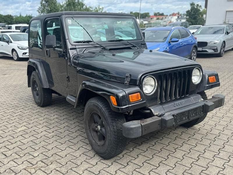 Schwarz Gebraucht 2001 Jeep Wrangler Sport SUV | 4.990 € - Bild 1/4