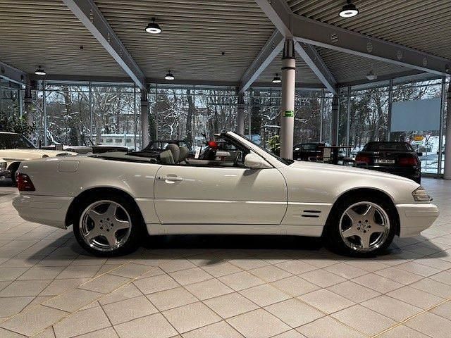 Gebraucht Mercedes SL500 306 PS (225 kW) 2000 Weiß Cabrio