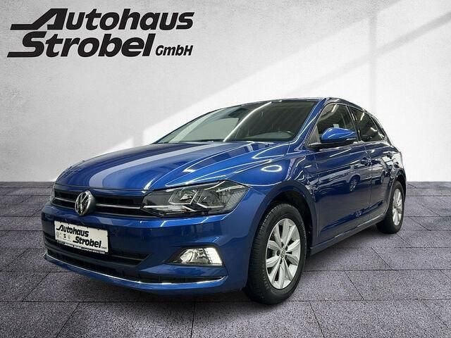 Gebraucht VW Polo Highline 116 PS (85 kW) 2019 Reef blue metallic Limousine