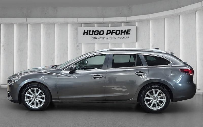 Gebraucht Mazda 6 Exclusive-Line 150 PS (110 kW) 2017 Matrixgrau metallic Kombi