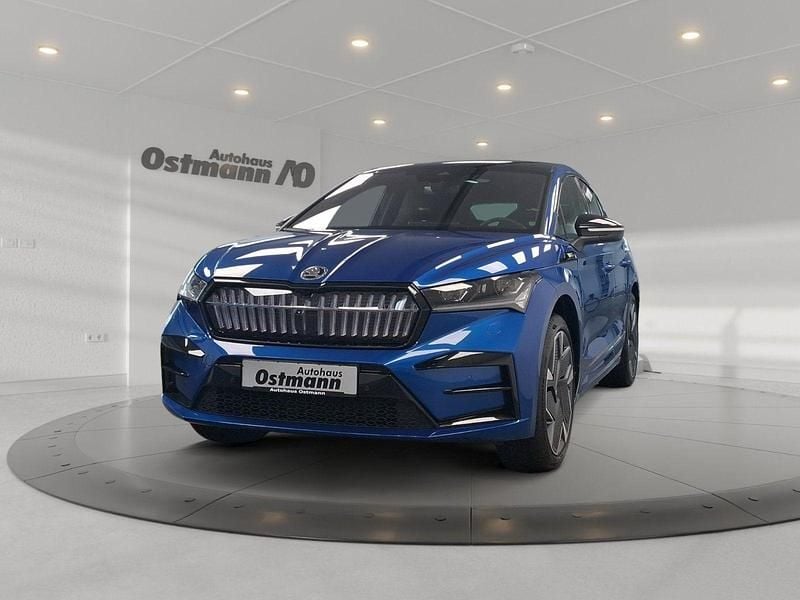 Blau Neu 2025 Skoda Enyaq iV Lounge SUV | 53.548 € (Guter Preis) - Bild 1/4