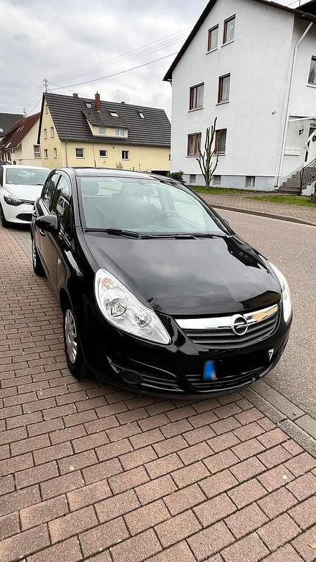 Gebraucht Opel Corsa 80 PS (58 kW) 2009 Schwarz Kleinwagen