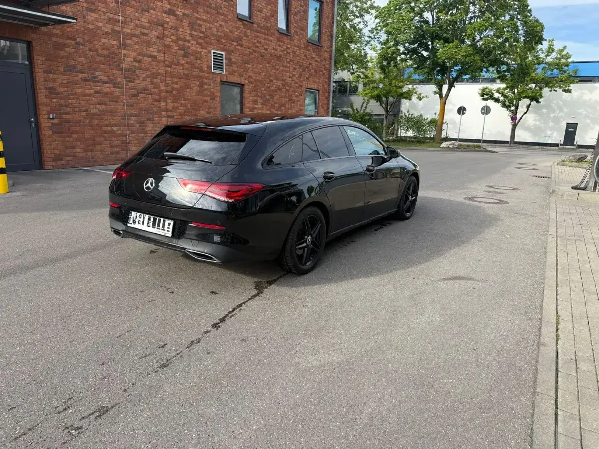 Gebraucht Mercedes CLA200 150 PS (110 kW) 2021 Schwarz Coupé