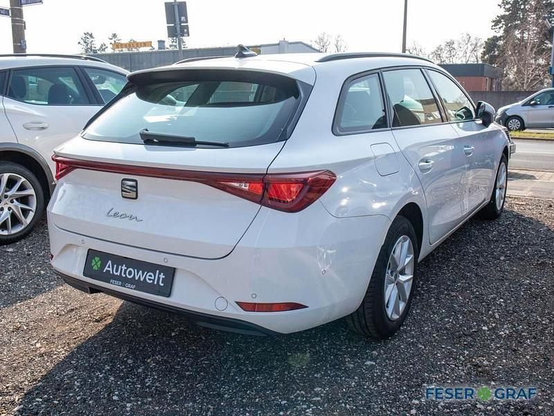 Gebraucht Seat Leon ST Style 150 PS (110 kW) 2022 Weiß Kombi