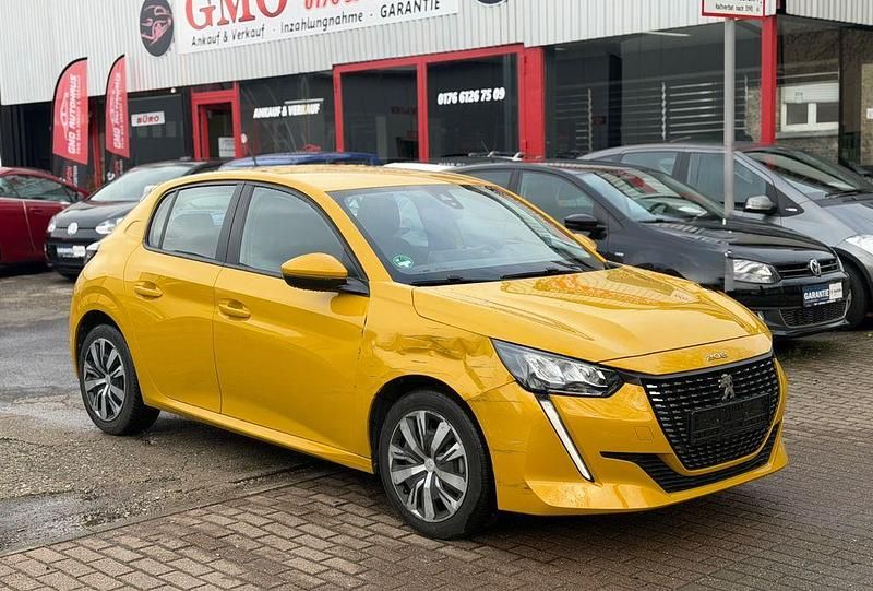 Gebraucht Peugeot 208 Active 75 PS (55 kW) 2020 Gelb Kleinwagen