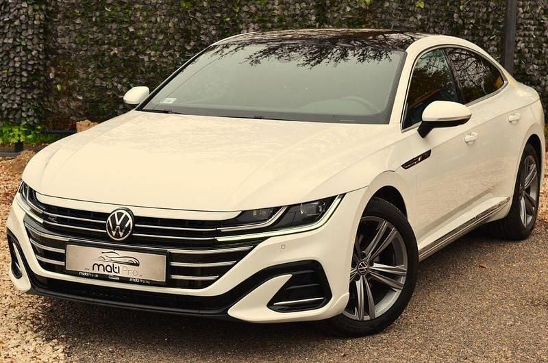 Weiß Gebraucht 2021 VW Arteon R-line Limousine | 27.690 € (Guter Preis) - Bild 1/4