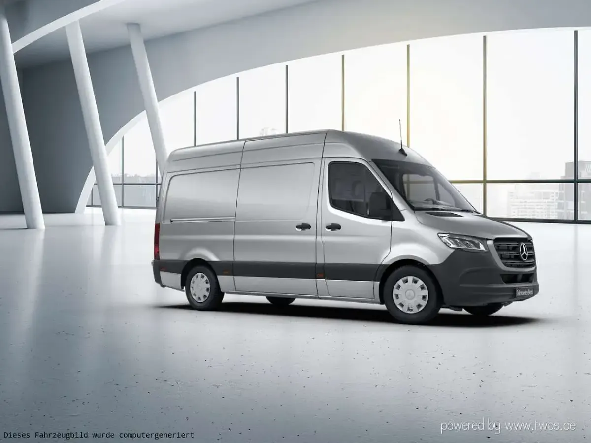 Używany Mercedes Sprinter 170 KM (125 kW) 2022 Srebrny Van