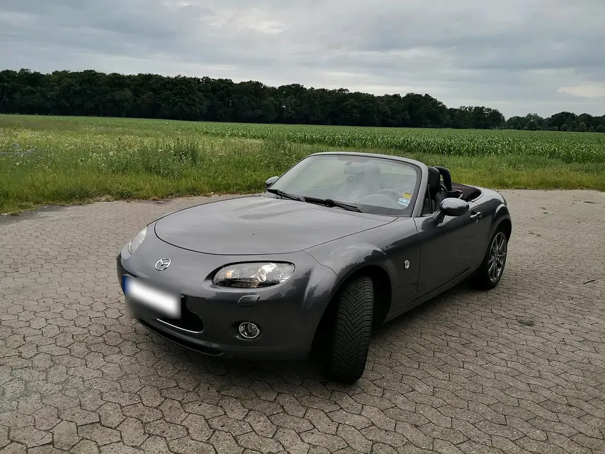 Gebraucht Mazda MX5 126 PS (92 kW) 2009 Grau Cabrio