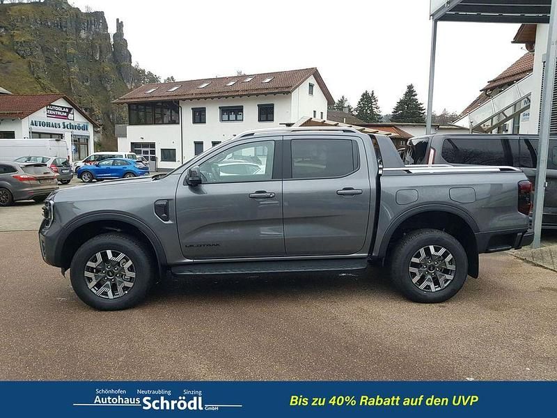 Neu Ford Ranger Wildtrack 280 PS (205 kW) 2025 Carbonized grau met. Pickup