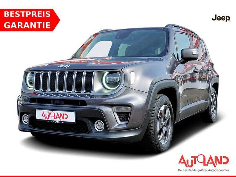 Grau Gebraucht 2019 Jeep Renegade Limited SUV | 17.950 € (Etwas zu teuer) - Bild 1/4