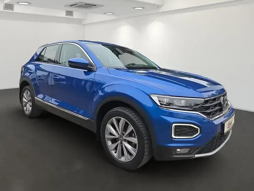 Second-hand VW T-Roc Style 110 CP (80 kW) 2021 Albastru SUV