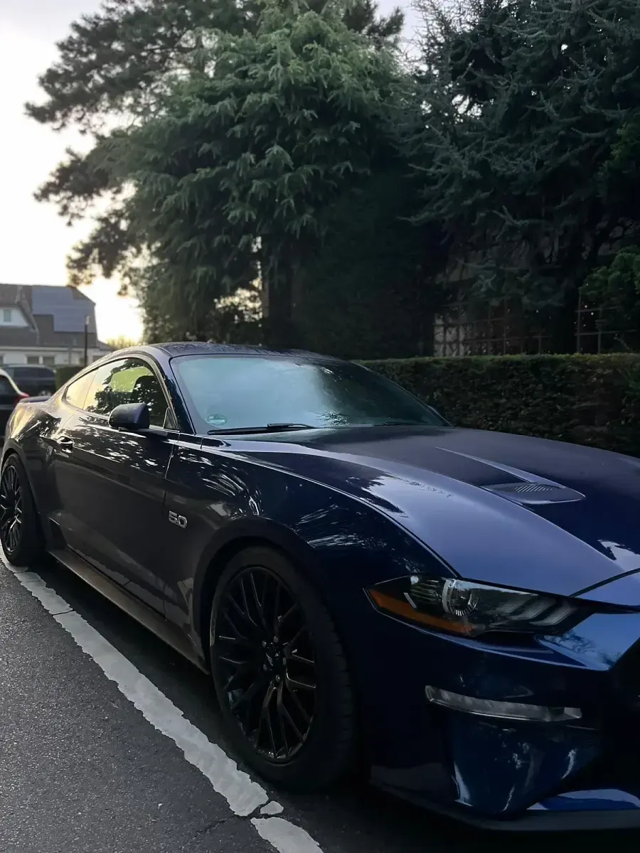 Gebraucht Ford Mustang GT 460 PS (338 kW) 2018 Blau Coupé