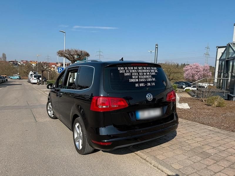Gebraucht VW Sharan Highline 200 PS (147 kW) 2012 Schwarz Van / Kleinbus
