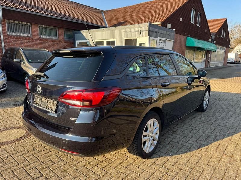 Gebraucht Opel Astra Business 110 PS (80 kW) 2018 Blau Kombi