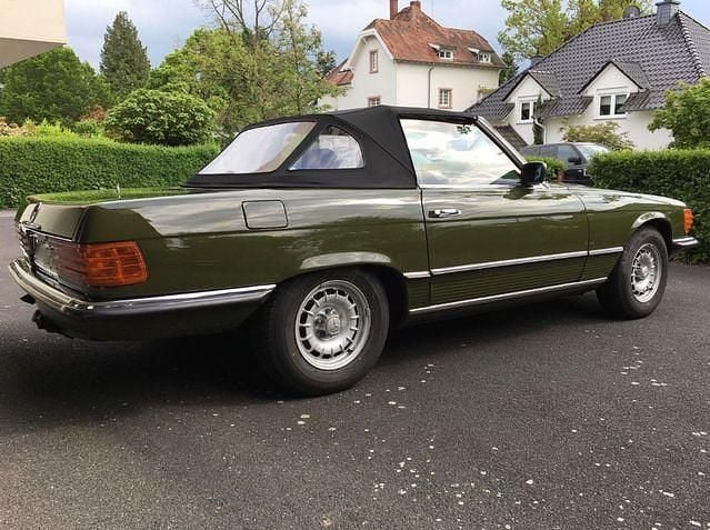 Gebraucht Mercedes SL280 185 PS (136 kW) 1981 Grün Cabrio