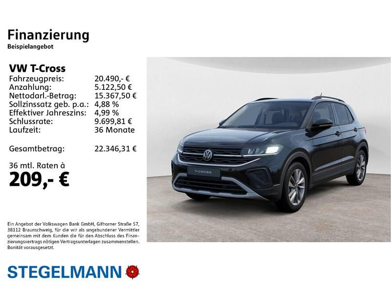 Gebraucht VW T-Cross Goal 95 PS (69 kW) 2025 SUV